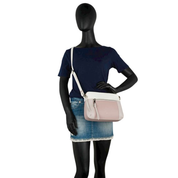 Mala de Tiracolo para Senhora SKPAT Hanna Rosa Nude | Ref. 237.32377903
