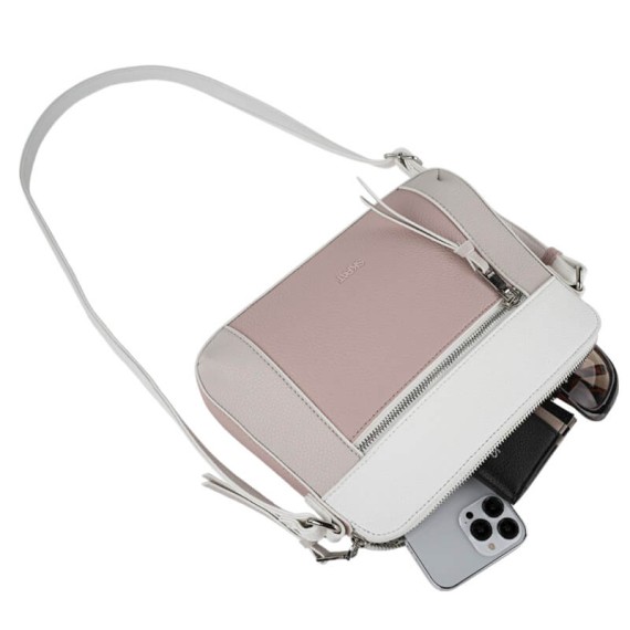 Mala de Tiracolo para Senhora SKPAT Hanna Rosa Nude | Ref. 237.32377903