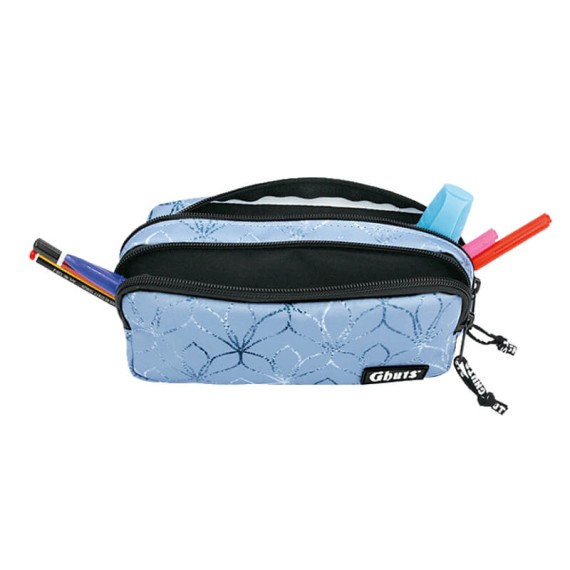 GHUTS Estojo Escolar Duplo GH128 L32 Blue Lily 1282432 | Ref. 294.2412832