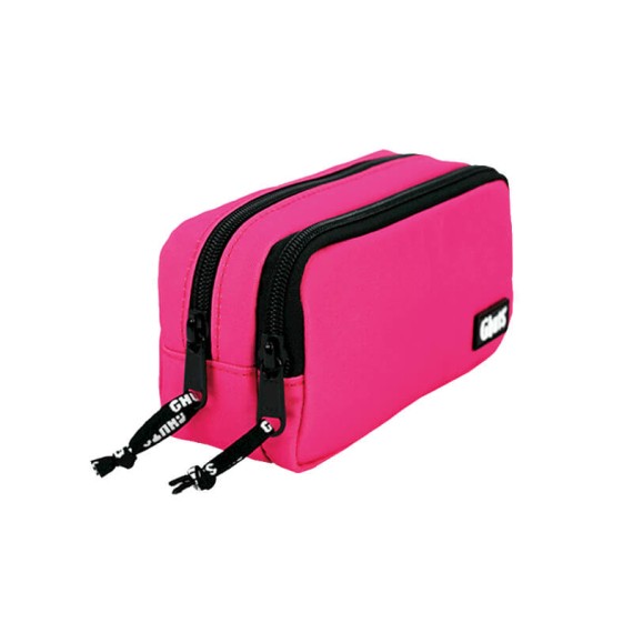 GHUTS Estojo Escolar Duplo GH128 L42 Hot Pink 1282442 | Ref. 294.2412842