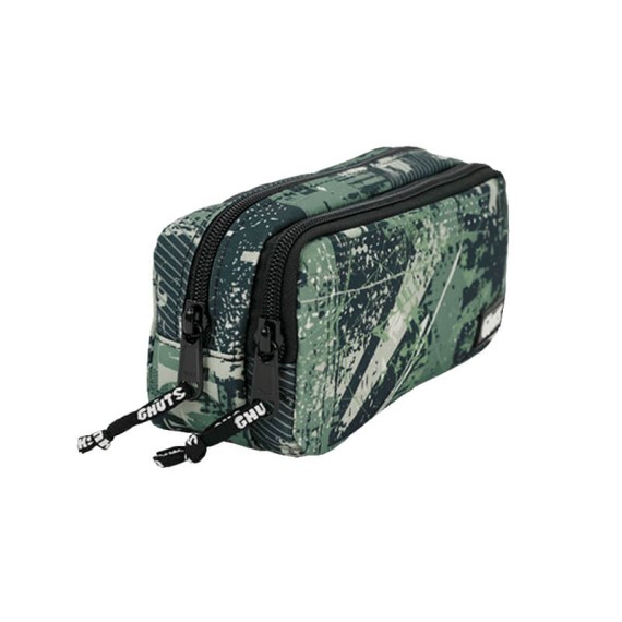 GHUTS Estojo Escolar Duplo GH128 L50 Extreme Green 1282450 | Ref. 294.2412850