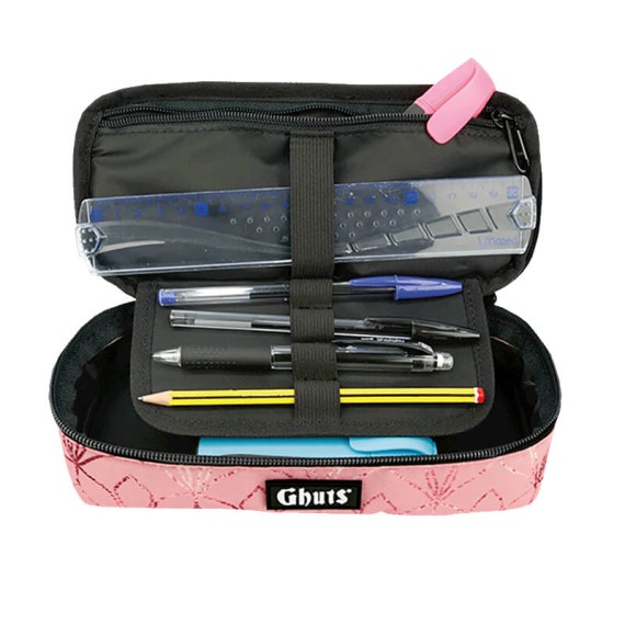 GHUTS Estojo Escolar Retangular GH157 L36 Coral Lily 1572436 | Ref. 294.2415736