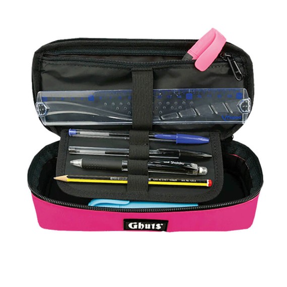 GHUTS Estojo Escolar Retangular GH157 L42 Hot Pink 1572442 | Ref. 294.2415742