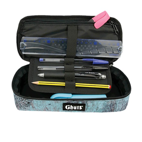 GHUTS Estojo Escolar Retangular GH157 P14 Peace Mind 1572414 | Ref. 294.2415714