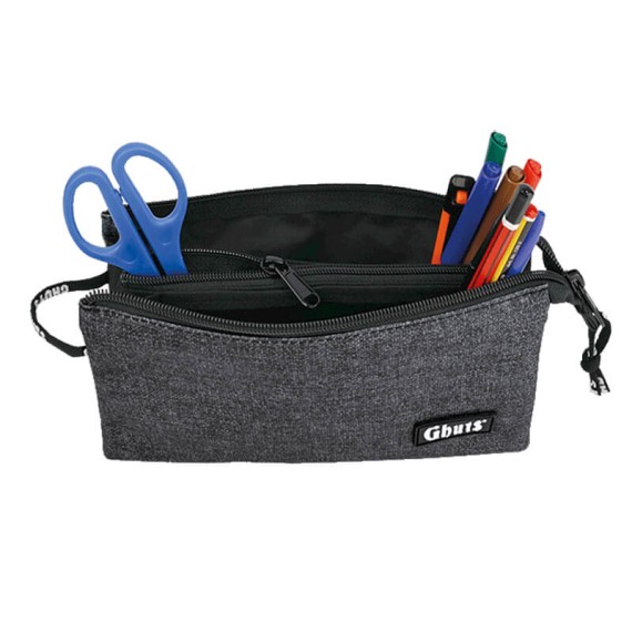 GHUTS Estojo Escolar Triplo GH109 L47 Gravel Grey 1092447 | Ref. 294.2410947