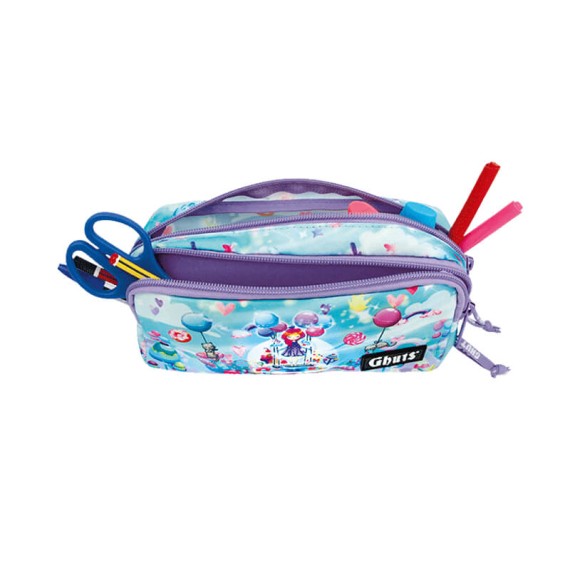 GHUTS Estojo Escolar Duplo GH225 P02 Candyland 2252402 | Ref. 294.2422502