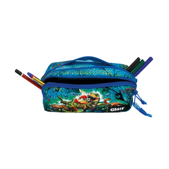 GHUTS Estojo Escolar Duplo GH225 P20 Dinowild 2252420 | Ref. 294.2422520
