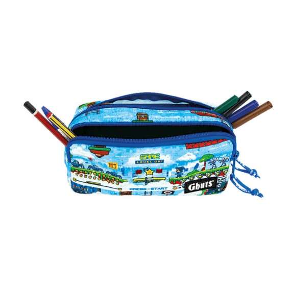 GHUTS Estojo Escolar Duplo GH225 P21 Level Up 2252421 | Ref. 294.2422521