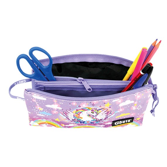 GHUTS Estojo Escolar Triplo GH224 P01 Unirainbow 2242401 | Ref. 294.2422401