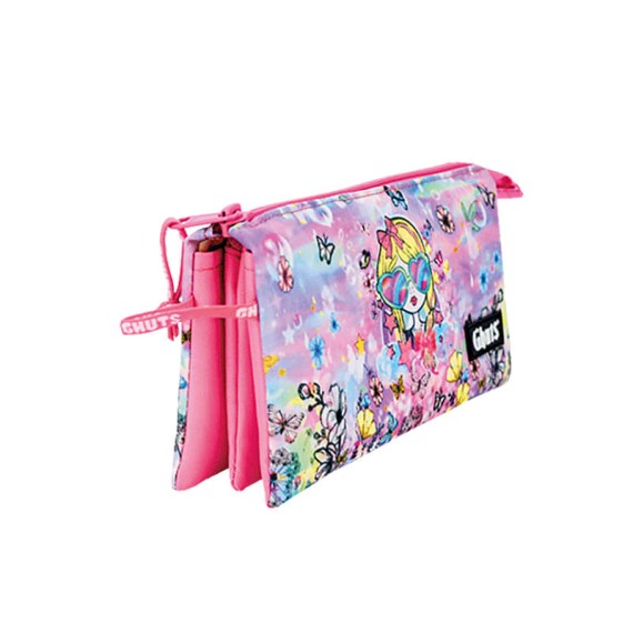 GHUTS Estojo Escolar Triplo GH224 P03 Pop-Girl 2242403 | Ref. 294.2422403