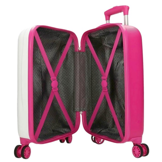 Mala de Cabine / Trolley 50cm 4 Rodas ENSO Magic Summer Branca | Ref. 186.9631323
