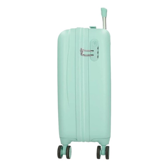 Mala de Cabine / Trolley 50cm 4 Rodas ENSO Magic Summer Turquesa | Ref. 186.9631321