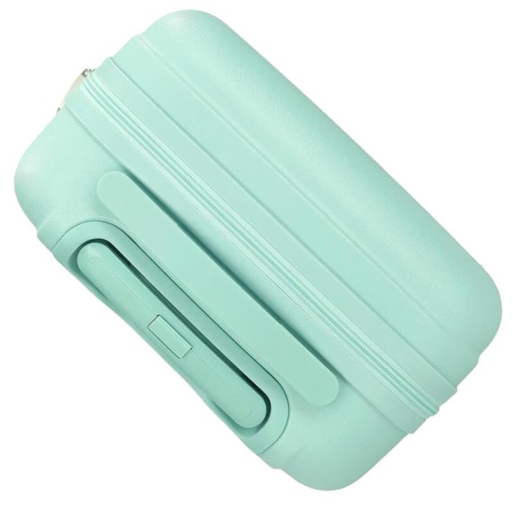 Mala de Cabine / Trolley 50cm 4 Rodas ENSO Magic Summer Turquesa | Ref. 186.9631321