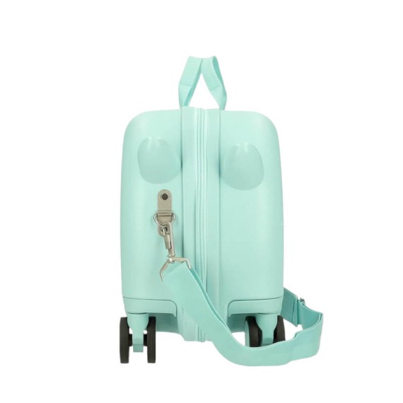 Mala de Viagem Infantil ABS 4 Rodas Easyjet ENSO Magic Summer Turquesa | Ref. 186.9631021