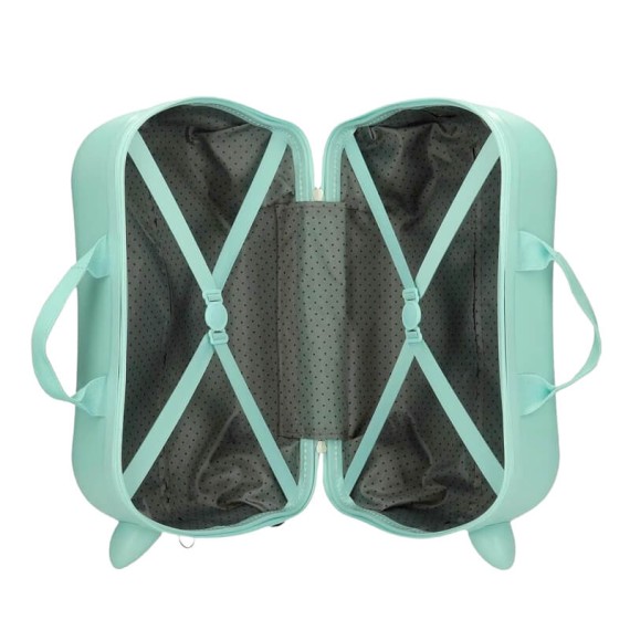 Mala de Viagem Infantil ABS 4 Rodas Easyjet ENSO Magic Summer Turquesa | Ref. 186.9631021