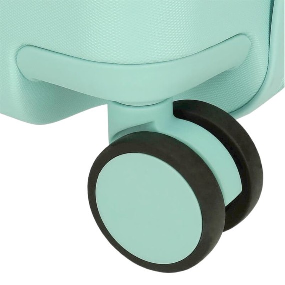 Mala de Viagem Infantil ABS 4 Rodas Easyjet ENSO Magic Summer Turquesa | Ref. 186.9631021