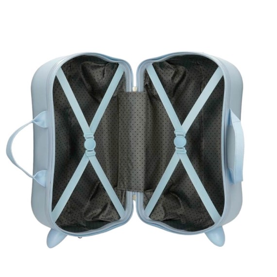 Mala de Viagem Infantil ABS 4 Rodas Easyjet FROZEN Believe in The Journey Azul | Ref. 186.4211041