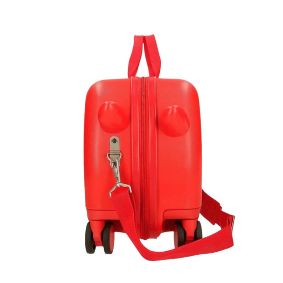 Mala de Viagem Infantil ABS 4 Rodas Easyjet MICKEY Best Friend Together Vermelha | Ref. 186.2971021