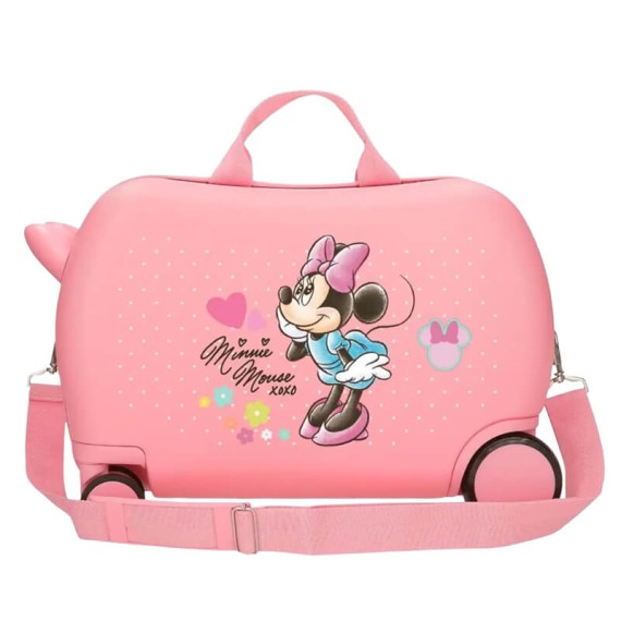 Mala de Viagem Infantil ABS 4 Rodas Easyjet MINNIE Imagine Rosa | Ref. 186.4231041