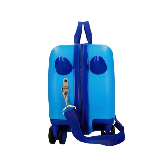Mala de Viagem Infantil ABS 4 Rodas Easyjet MOVOM Dinos Azul | Ref. 186.3721067