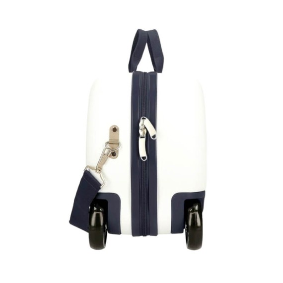 Mala de Viagem Infantil ABS 4 Rodas Easyjet MOVOM Raptors Branca | Ref. 186.3771022