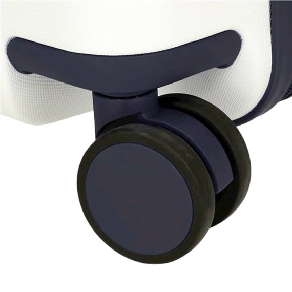 Mala de Viagem Infantil ABS 4 Rodas Easyjet MOVOM Raptors Branca | Ref. 186.3771022