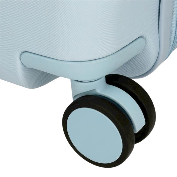 Mala de Viagem Infantil ABS 4 Rodas Easyjet ROLL ROAD I Am a Unicorn Azul Claro | Ref. 186.4071041