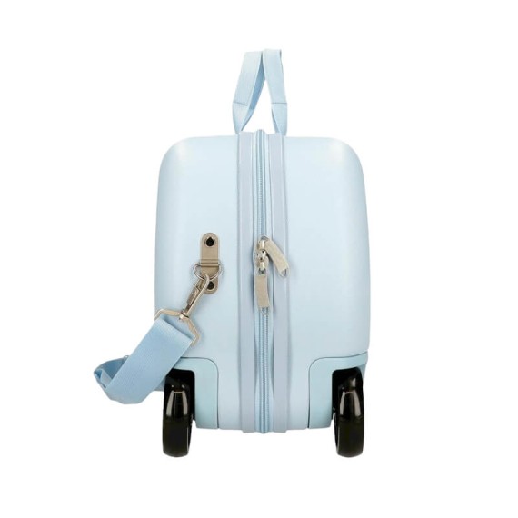 Mala de Viagem Infantil ABS 4 Rodas Easyjet STITCH Happy Azul | Ref. 186.4381041