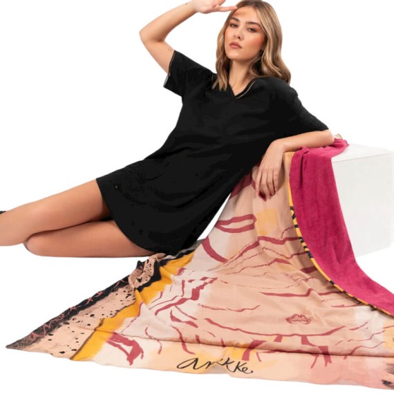 ANEKKE Toalha de Praia Hollywood Taupe | Ref. 280.38475-012