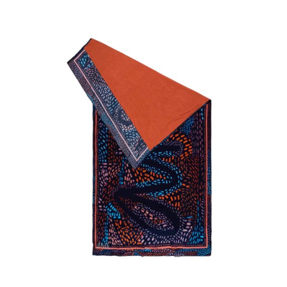 ANEKKE Toalha de Praia Nature Sixties Azul Escuro | Ref. 280.38485-014