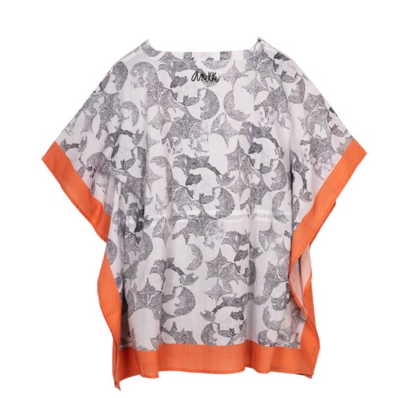 ANEKKE Tunica Kaftan Estampado Psicodelic Laranja | Ref. 280.38289-033