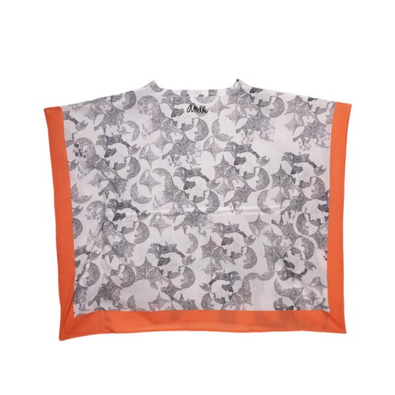 ANEKKE Tunica Kaftan Estampado Psicodelic Laranja | Ref. 280.38289-033