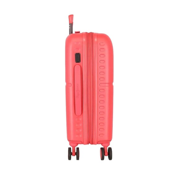 Mala de Cabine / Trolley 55cm 4R Exp. Pepe Jeans HIGHLIGHT Coral | Ref. 186.768862D