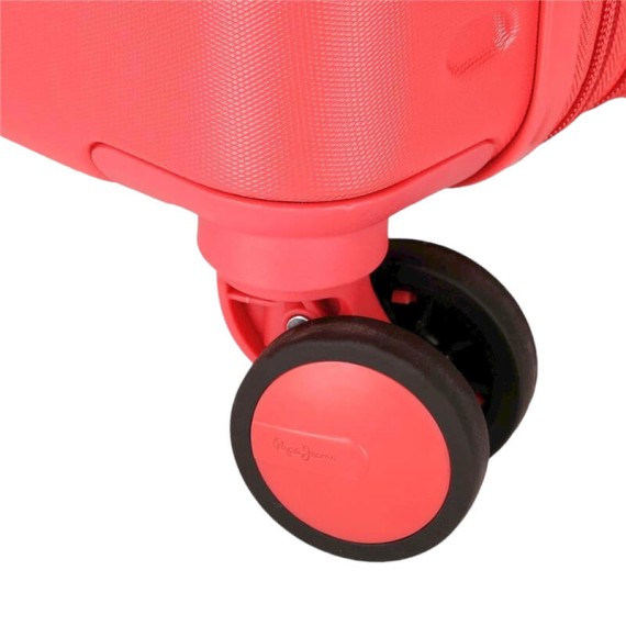 Mala de Cabine / Trolley 55cm 4R Exp. Pepe Jeans HIGHLIGHT Coral | Ref. 186.768862D