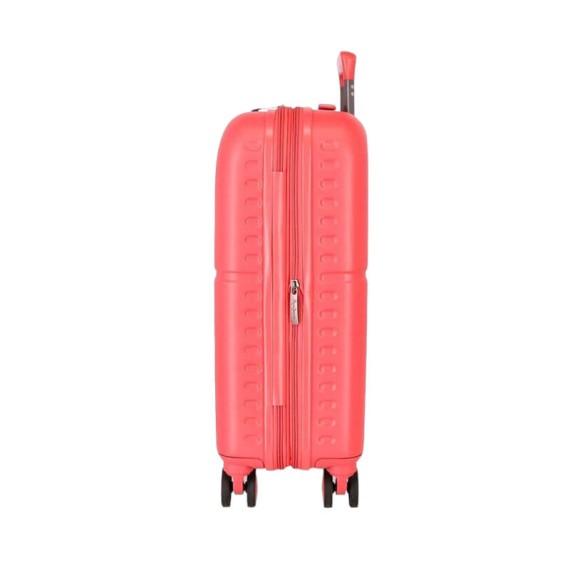 Mala de Cabine / Trolley 55cm 4R Exp. Pepe Jeans HIGHLIGHT Coral | Ref. 186.768862D