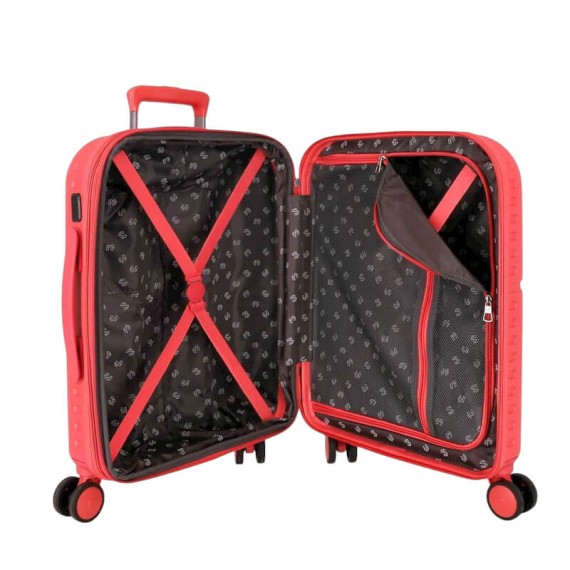 Mala de Cabine / Trolley 55cm 4R Exp. Pepe Jeans HIGHLIGHT Coral | Ref. 186.768862D