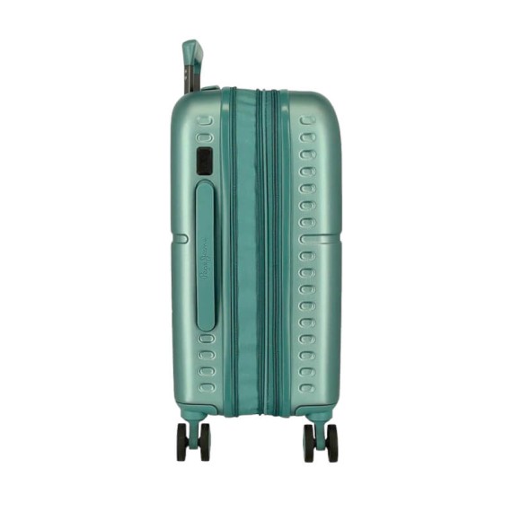 Mala de Cabine / Trolley 55cm 4R Exp. Pepe Jeans HIGHLIGHT Verde | Ref. 186.768862B
