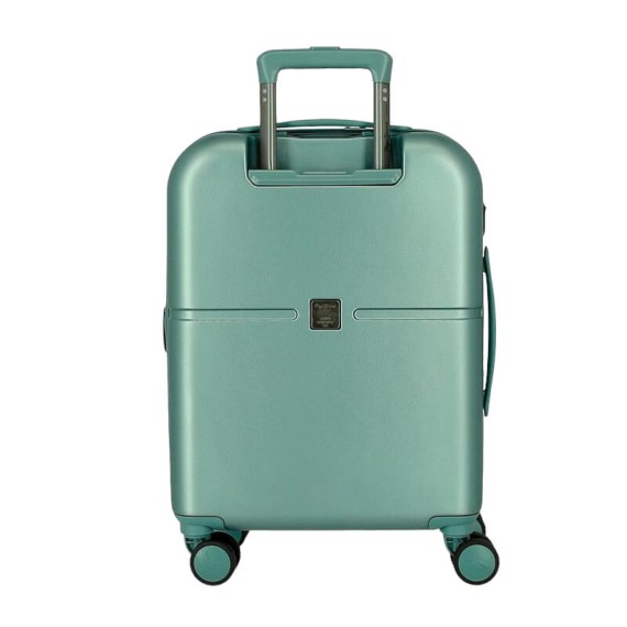 Mala de Cabine / Trolley 55cm 4R Exp. Pepe Jeans HIGHLIGHT Verde | Ref. 186.768862B