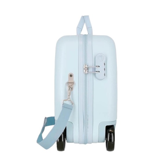 Mala de Viagem Infantil ABS 4 Rodas ROLL ROAD Wild and Free Azul | Ref. 186.4089821