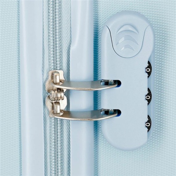 Mala de Viagem Infantil ABS 4 Rodas ROLL ROAD Wild and Free Azul | Ref. 186.4089821