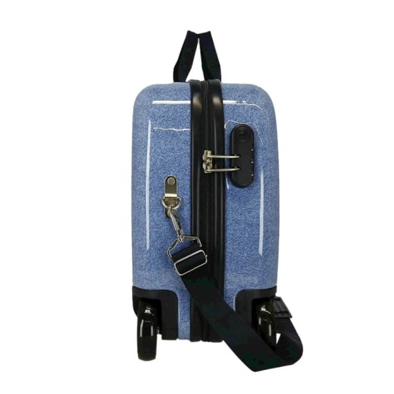 Mala de Viagem Infantil ABS 4 Rodas STITCH Dance It Out Azul Escuro | Ref. 186.4659844