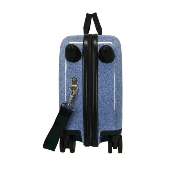 Mala de Viagem Infantil ABS 4 Rodas STITCH Dance It Out Azul Escuro | Ref. 186.4659844