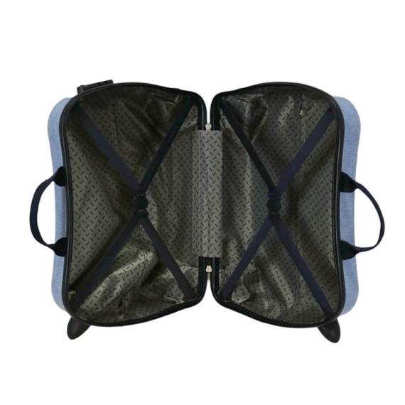 Mala de Viagem Infantil ABS 4 Rodas STITCH Dance It Out Azul Escuro | Ref. 186.4659844