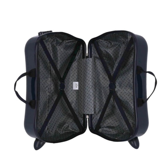 Mala de Viagem Infantil ABS 4 Rodas STITCH Face Down Azul Escuro | Ref. 186.2919822