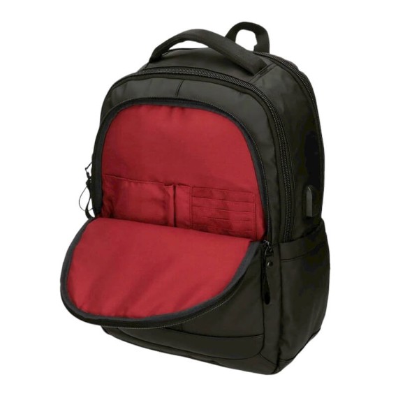 Mochila para Portátil 15.6" Adap. 3C Pepe Jeans HOXTON Preta | Ref. 186.7342831