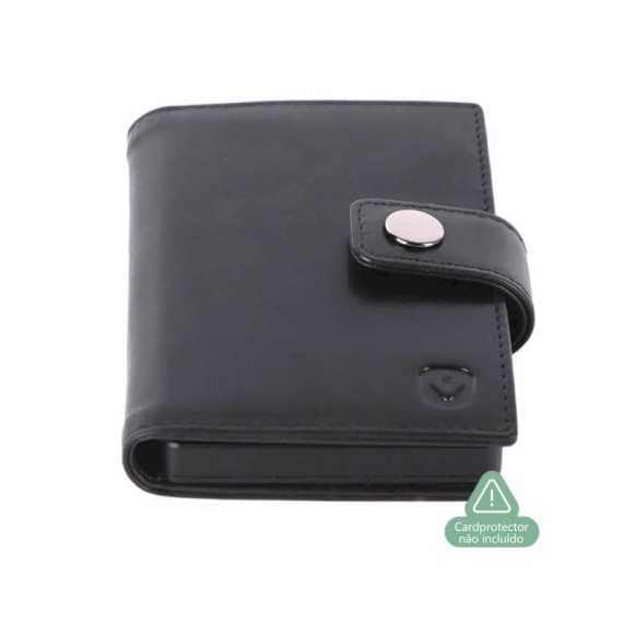 VALENTA Carteira Card Wallet Leather MagSafe Black | Ref. 91.V588423