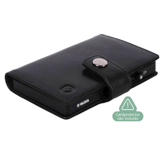 VALENTA Carteira Card Wallet Leather MagSafe Black | Ref. 91.V588423