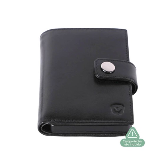 VALENTA Carteira Card Wallet Leather MagSafe Luxe Black | Ref. 91.V588386