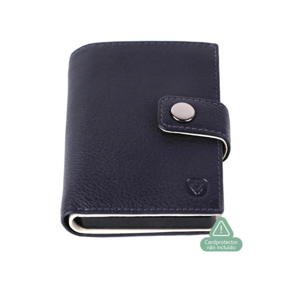VALENTA Carteira Card Wallet Leather MagSafe Luxe Navy | Ref. 91.V588416