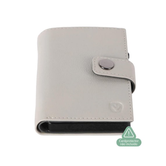 VALENTA Carteira Card Wallet Leather MagSafe Luxe Off White | Ref. 91.V588409